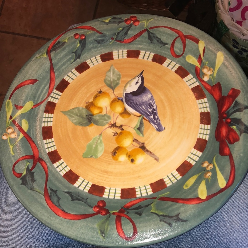 Lenox Christmas plate or decor